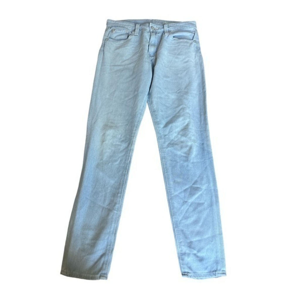 Women's Adriano Goldschmidt AG Contour 360 Blue Jeans Size 26 EUC #1393